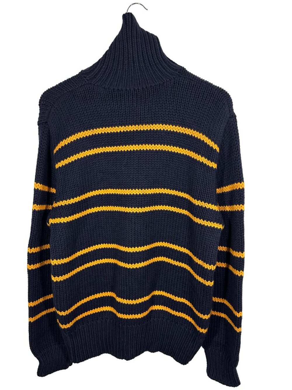 Rare Vintage Polo Ralph Lauren Chunky Knit Wool Blend Turtle Neck Sweater - Picture 6 of 6